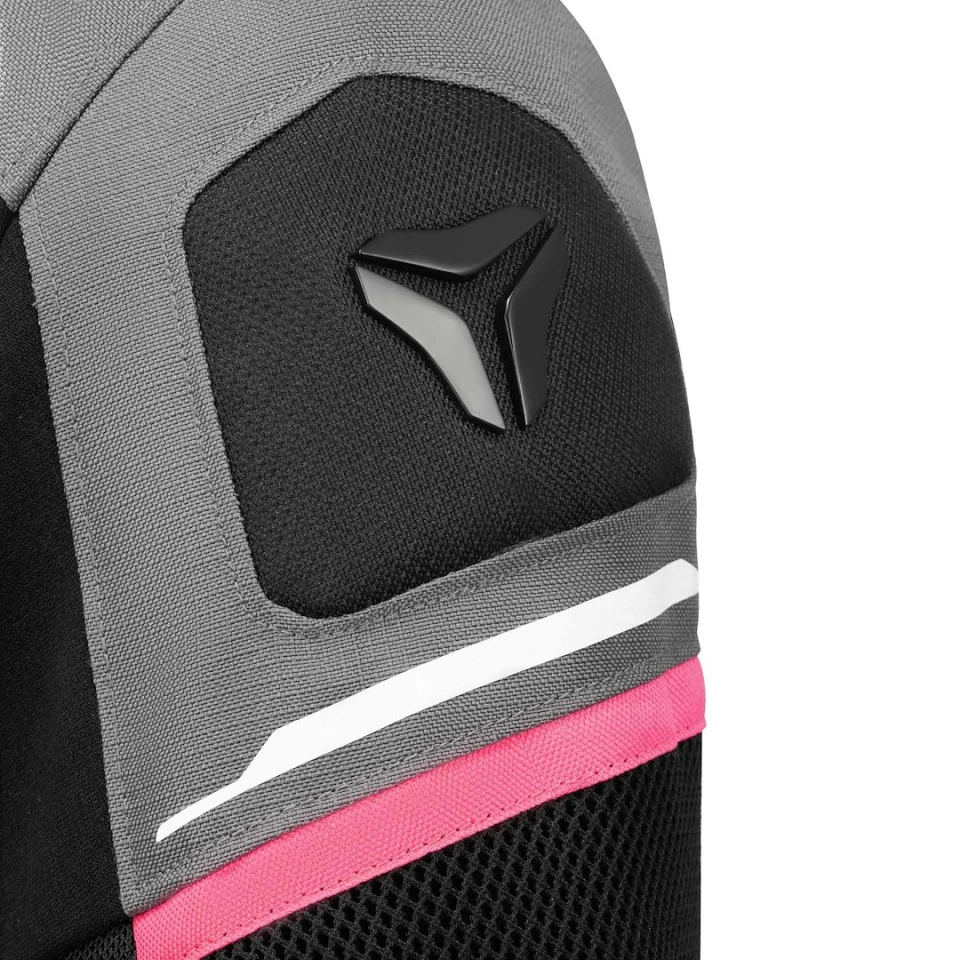 Geaca moto SECA Airflow Fuchsia femei (protectie spate inclusa) [5]