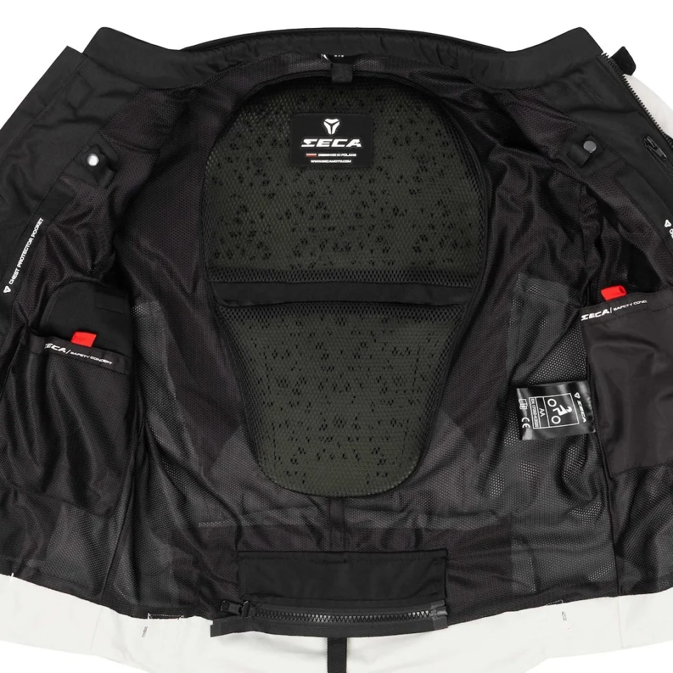 Geaca moto SECA Airflow Fuchsia femei (protectie spate inclusa) [8]