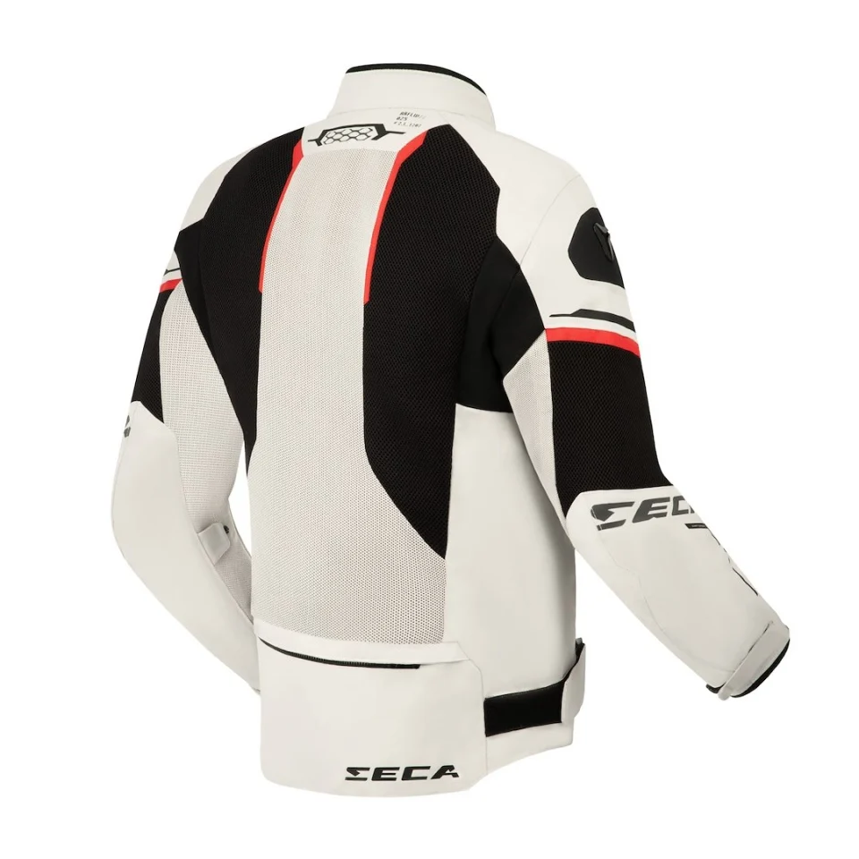 Geaca moto SECA Airflow III Grey (protectie de spate inlcusa Level 2) [2]