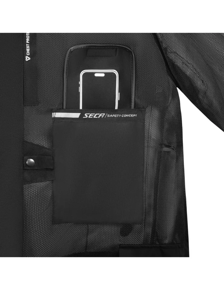 Geaca moto SECA Arrakis III Black [10]