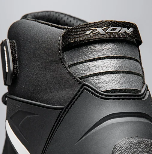 Ghete moto Roadster barbati All Season Ixon model Gambler WP MS culoare: negru/alb (100% waterproof) [3]