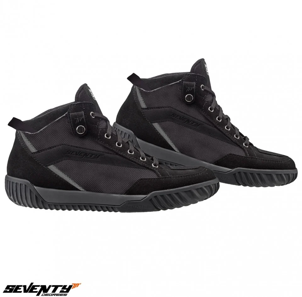 Ghete moto Urban Unisex Seventy model SD-BC12 culoare: negru [2]