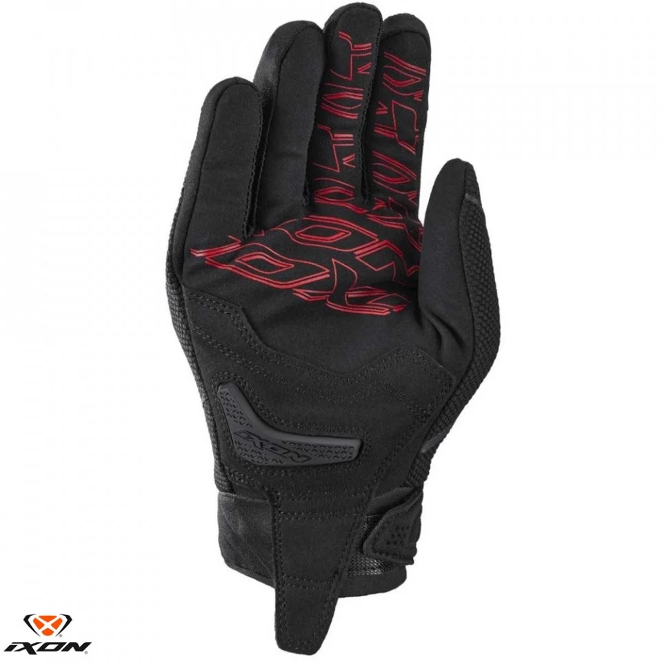 Manusi barbati Roadster vara Ixon model Hurricane 2 MS culoare: negru/rosu - degete tactile [2]