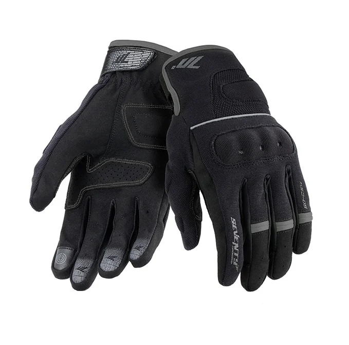 Manusi barbati Urban vara Seventy model SD-C54 negru/gri - degete tactile [3]