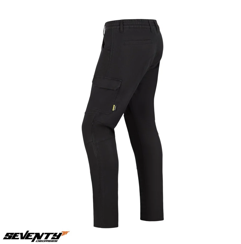 Pantaloni moto femei Urban Seventy vara model SD-PC26 Teide Cargo culoare: negru [2]