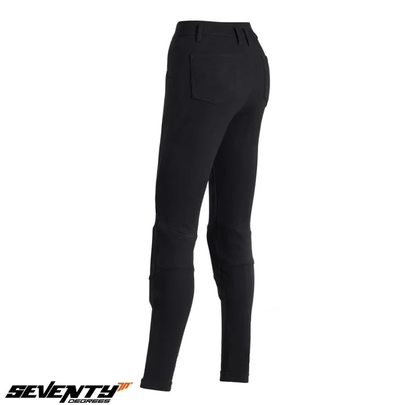 Pantaloni moto (leggins/colanti) femei Urban Seventy vara model SD-PL1 Iris culoare: negru [3]