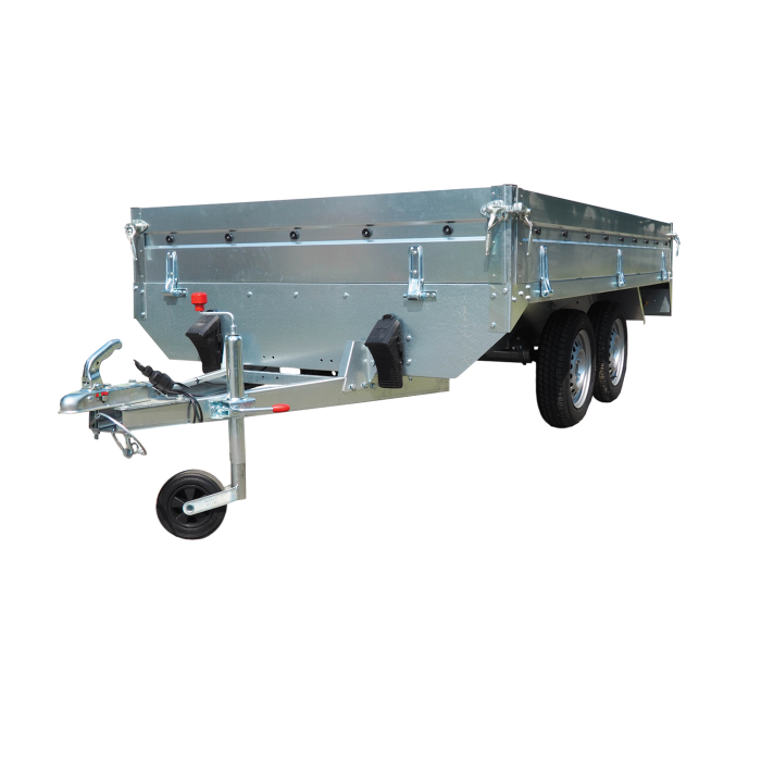 Remorca Cargo QSD 2616/07 dublu-ax 750 kg [3]