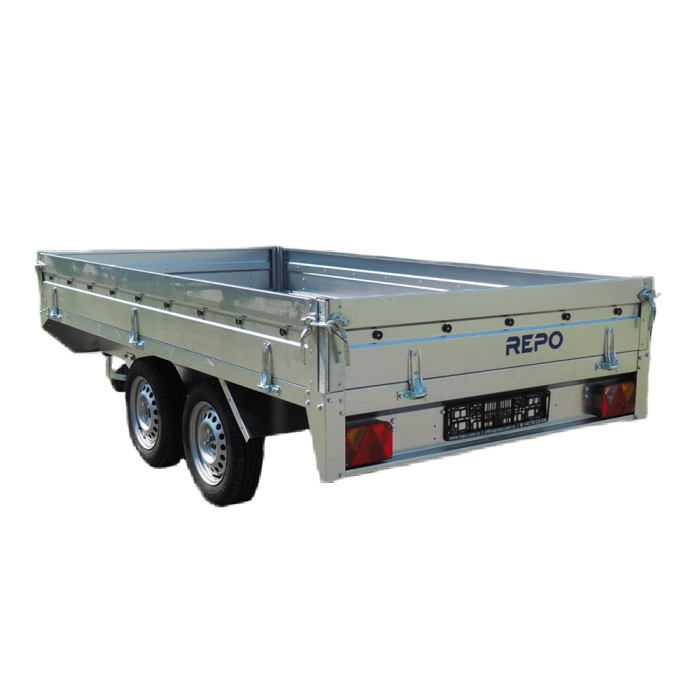 Remorca Cargo QSD 2616/07 dublu-ax 750 kg [6]