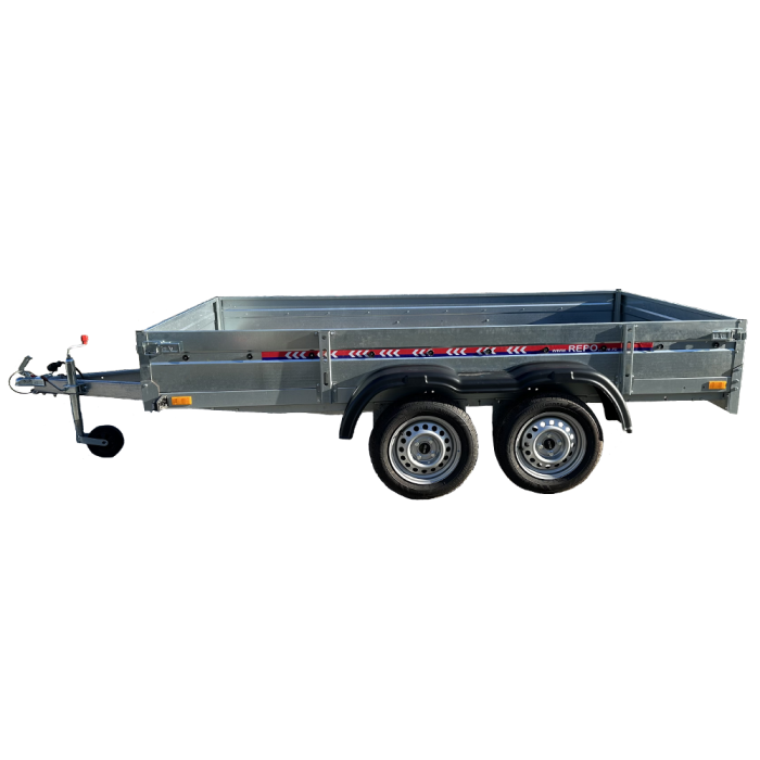 Remorca QED 3000 x 1600 x 300 mm dublu ax 750 kg [2]
