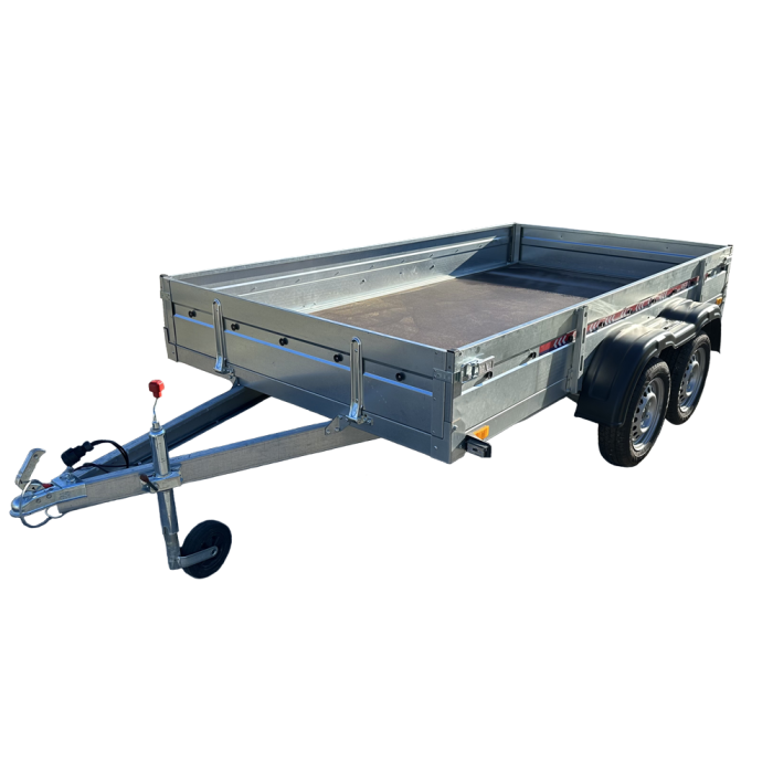Remorca QED 3000 x 1600 x 300 mm dublu ax 750 kg [4]