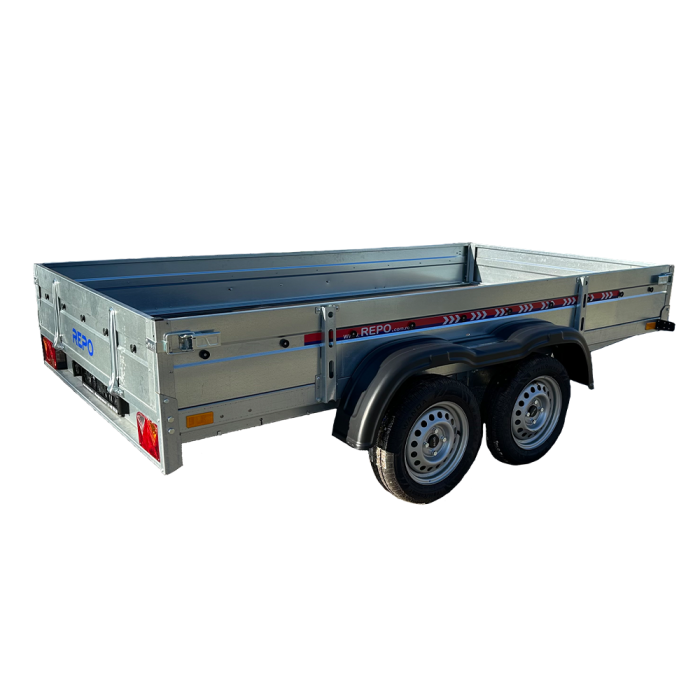 Remorca QED 3000 x 1600 x 300 mm dublu ax 750 kg [3]
