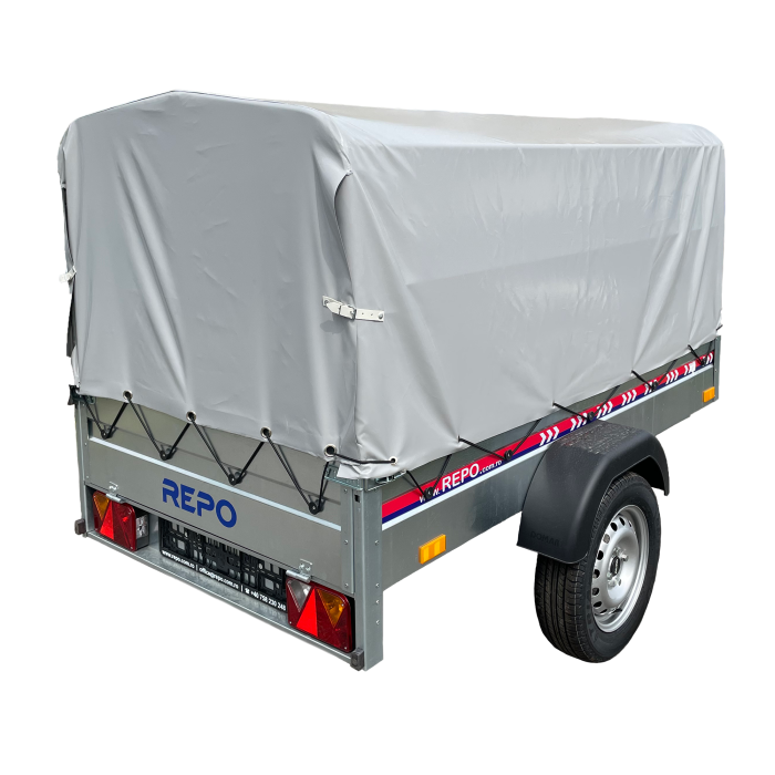 Remorcă REPO DRS cu prelată, basculabilă 2000 x 1050 x 1200 mm 750 kg [4]