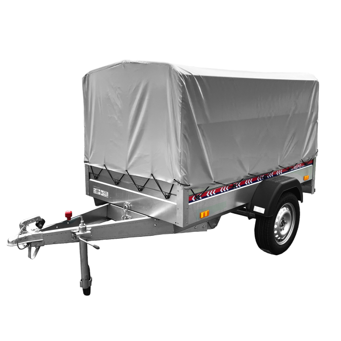 Remorcă REPO DRS cu prelată, basculabilă 2000 x 1050 x 1200 mm 750 kg [2]