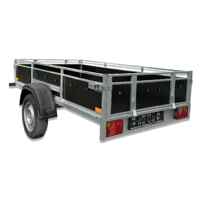 Remorcă REPO RDP 2400 x 1250 x 390 mm basculabilă 750 kg [2]