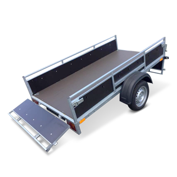 Remorcă REPO RDP 2400 x 1250 x 390 mm basculabilă 750 kg [3]