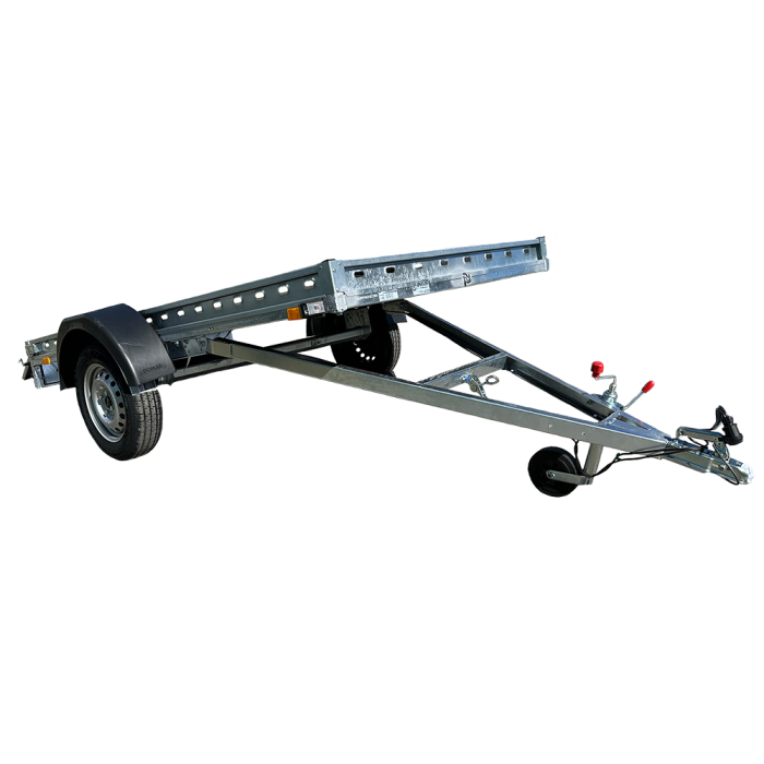 Remorcă REPO transport ATV 2600 x 1350 basculabilă 750 kg [7]