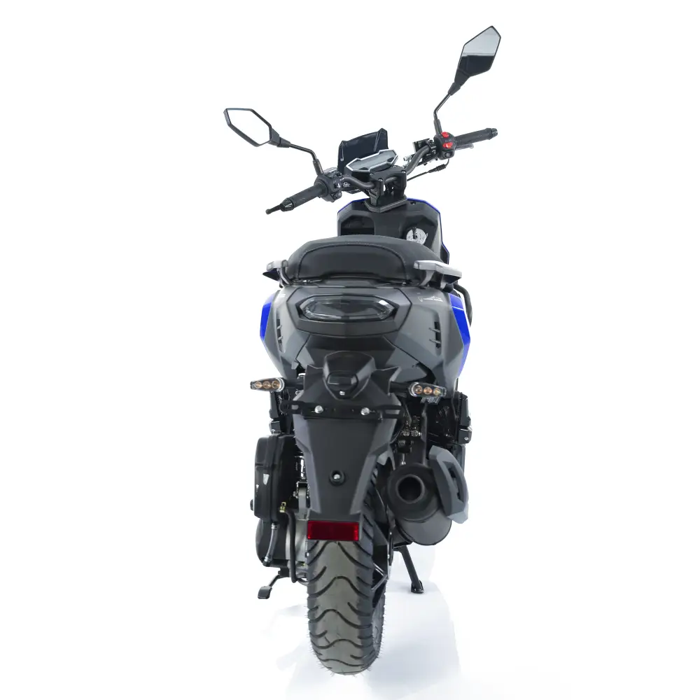Scuter Rotakt Adventure Albastru-Gri 49 cmc, 2.2kW, Euro 5, Benzină, Viteză Maximă 45km/h [10]