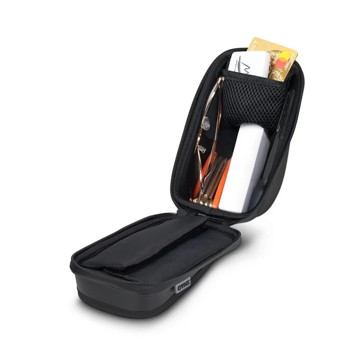 Smartphone holder SHAD 180x90mm (6,6") X0SG76M with pocket prindere pe suportul oglinzii [2]