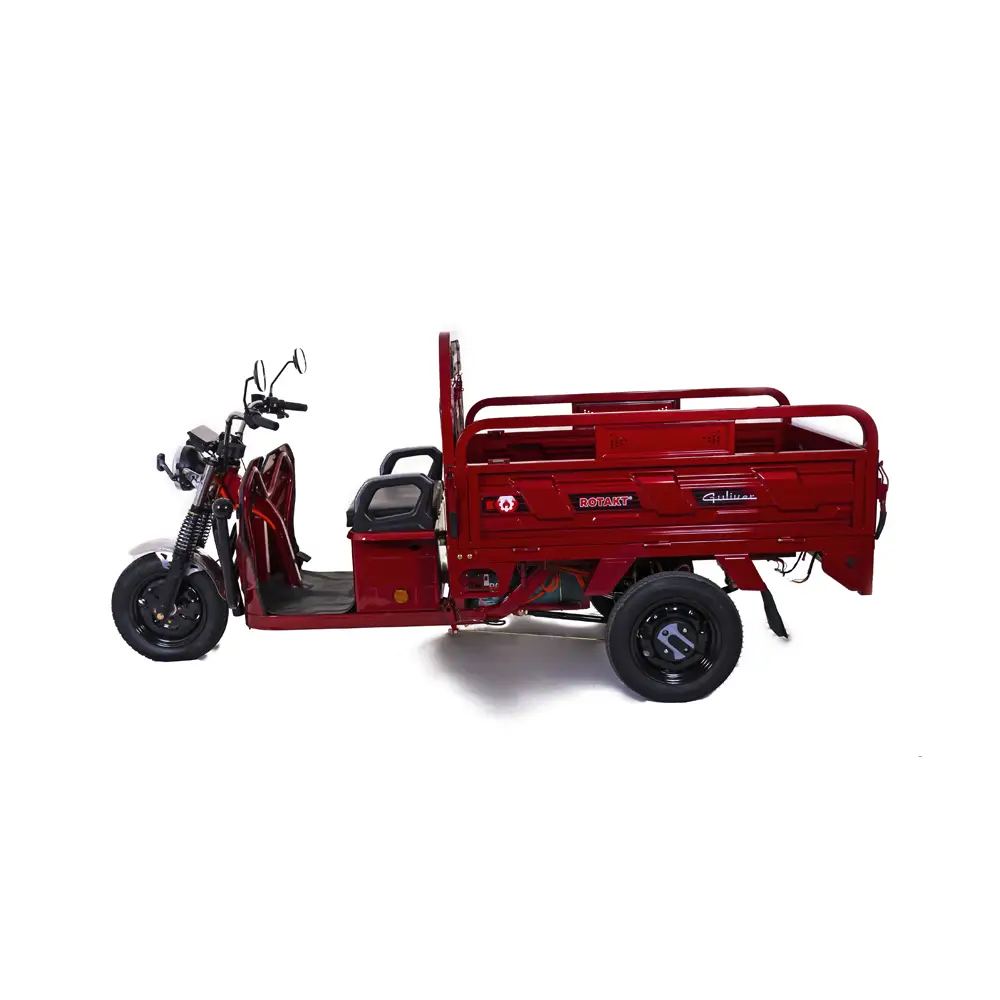 Triciclu Transport Marfa Electric Guliver 2000w 25km/h autonomie pana la 68 km [2]