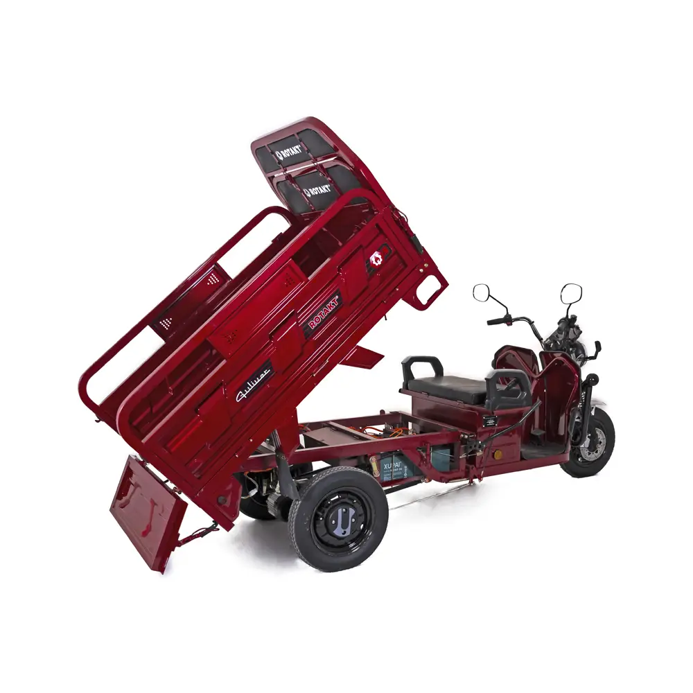 Triciclu Transport Marfa Electric Guliver 2000w 25km/h autonomie pana la 68 km [7]