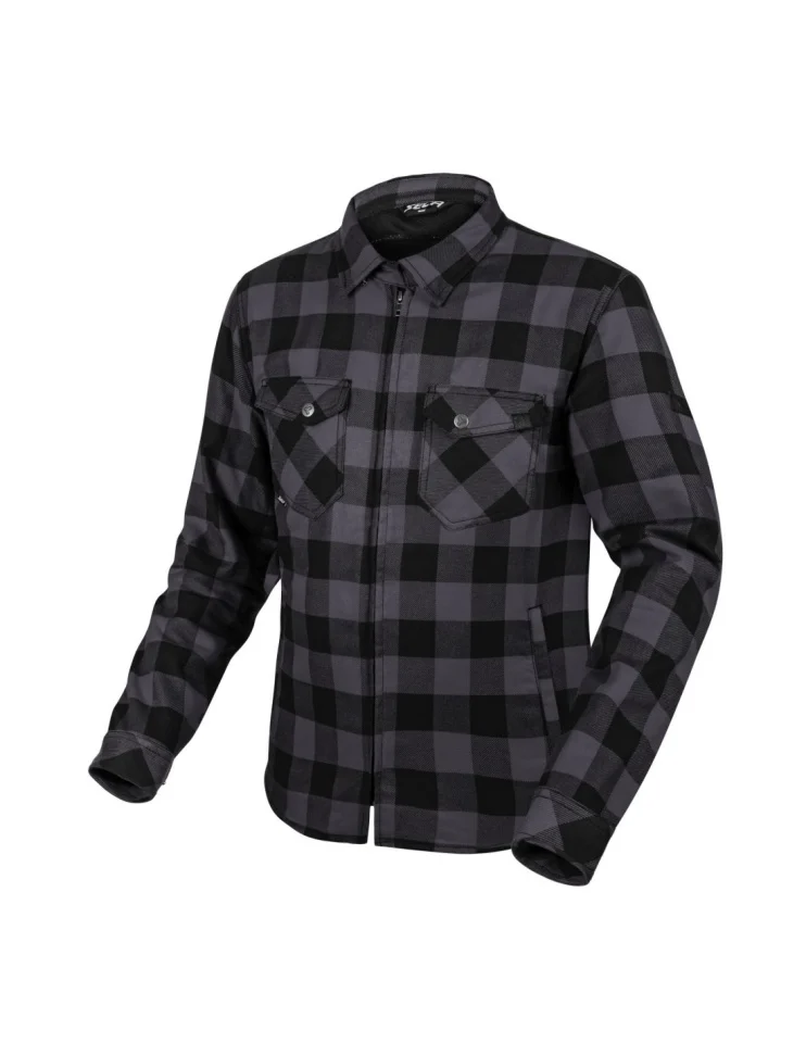 ECHIPAMENTE - Camasa moto SECA MARSHAL II grey (protectii incluse)