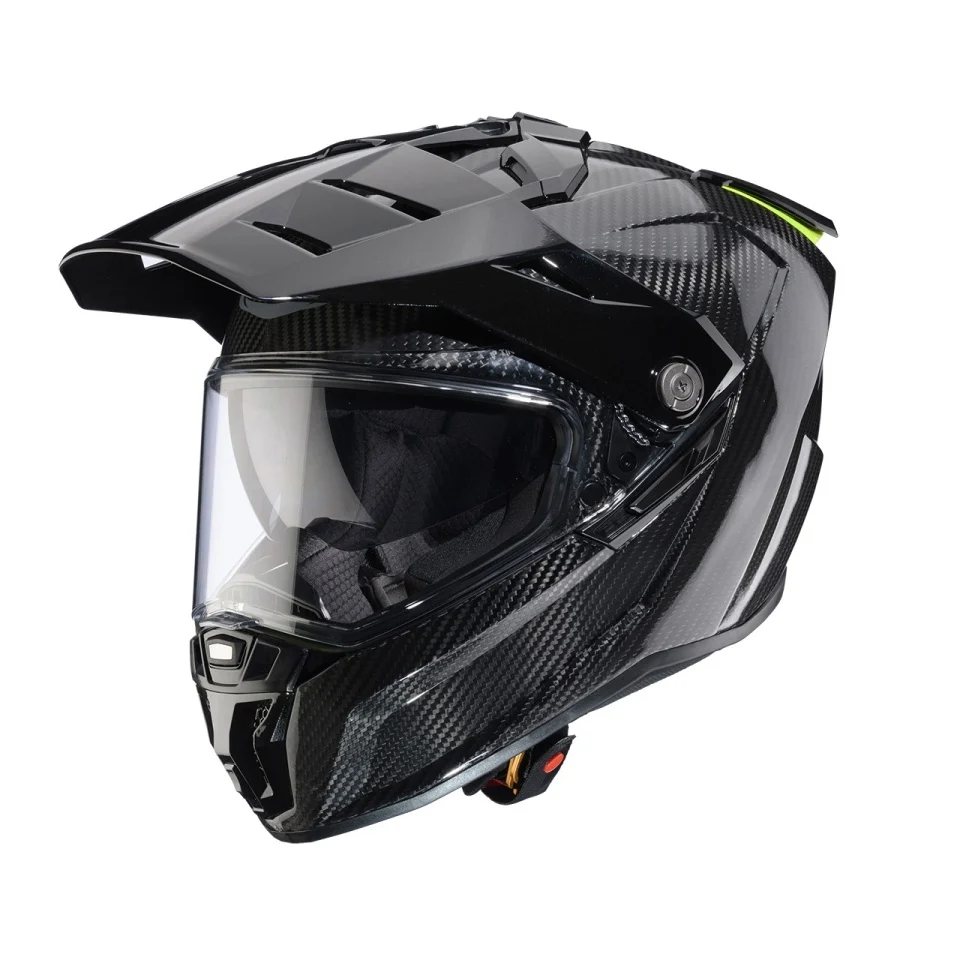 CASTI MOTO - Casca adventure/off road Caberg model Tanami SV carbon Pinlock ready - lentila Pinlock inclusa (100% carbon)