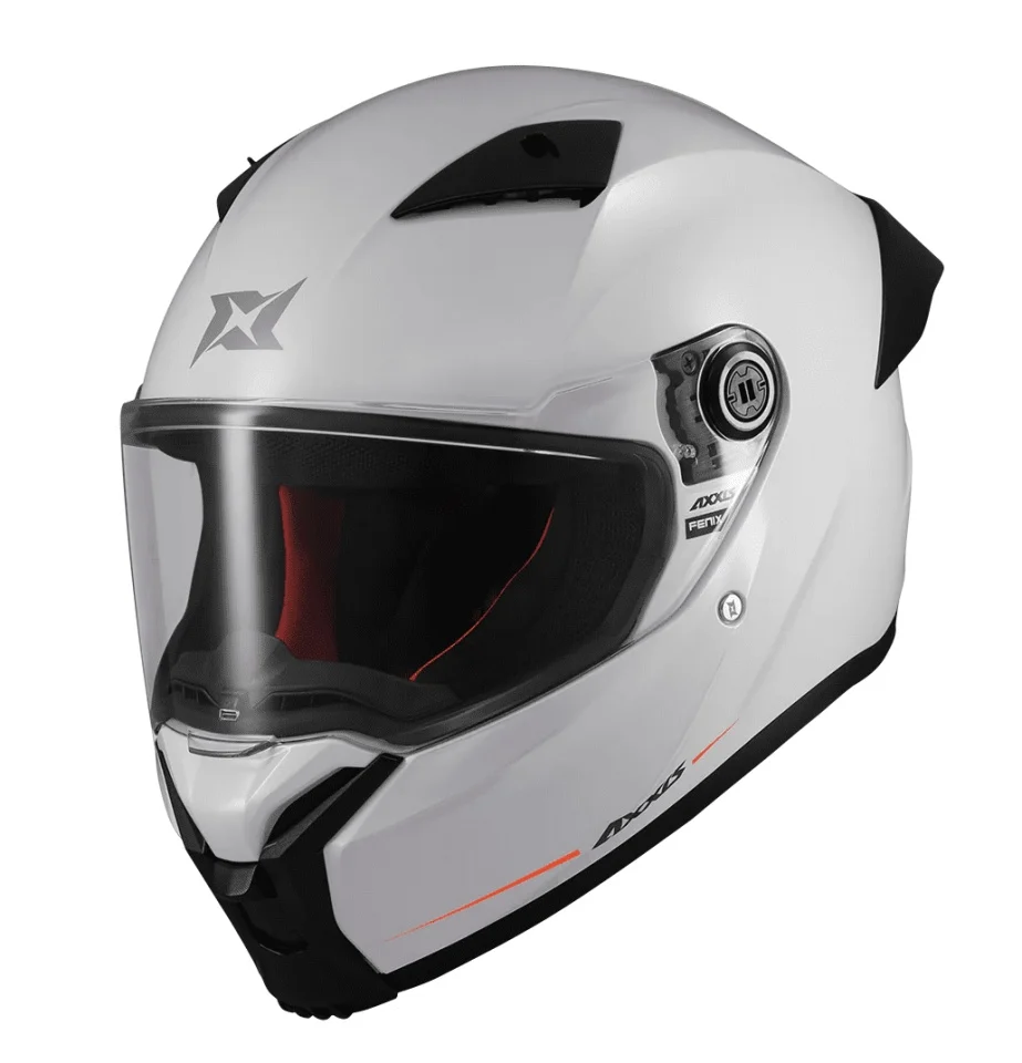 AXXIS - Casca integrala Axxis Fenix A0 alb lucios - tip viziera: MT-V-31B - DKS429