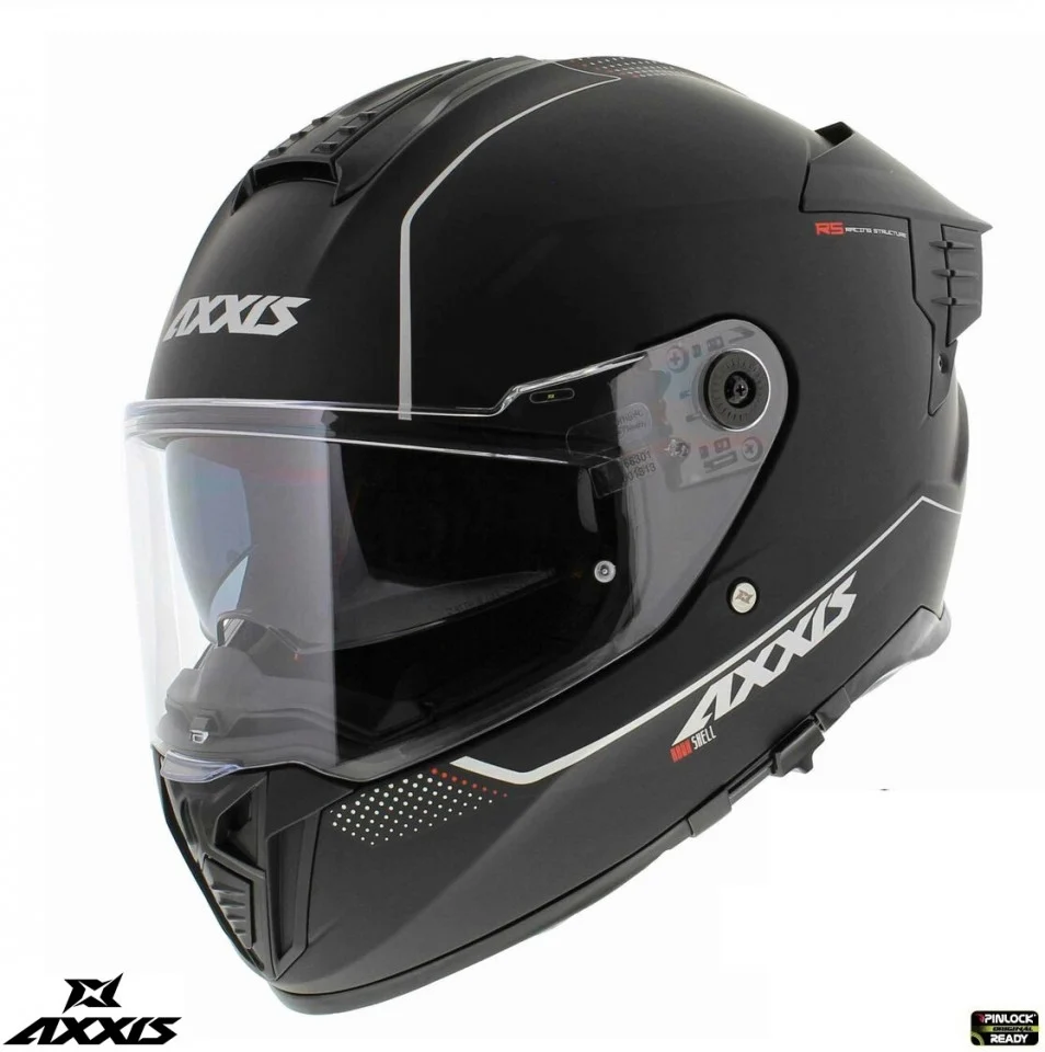 AXXIS - Casca integrala Axxis Hawk SV A2 titanium mat (ochelari soare integrati) - tip viziera: MT-V-31