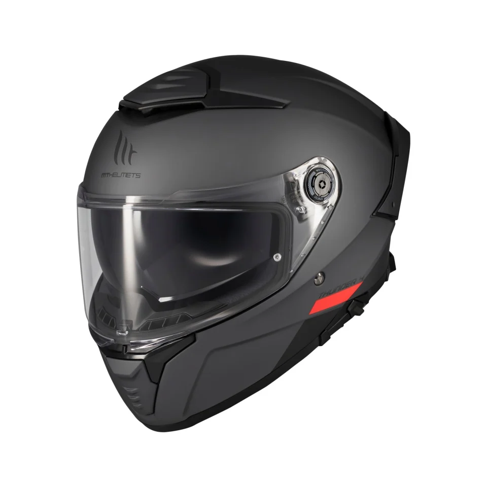MT Helmets - Casca integrala MT Thunder 4 SV A12 gri mat (ochelari soare integrati)