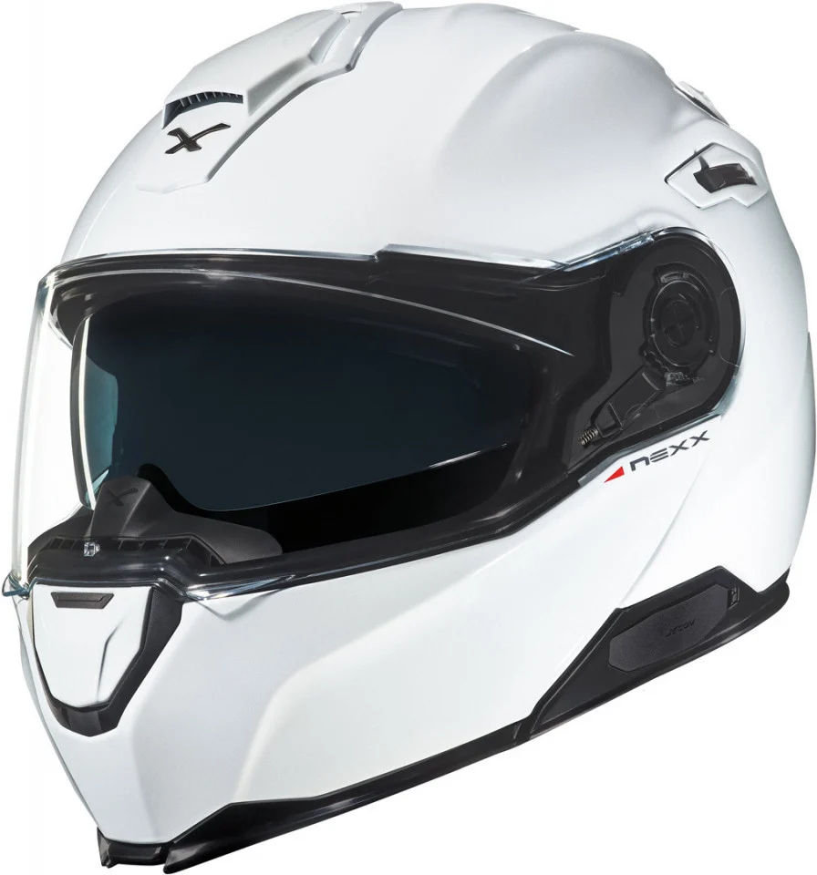 CASTI MOTO FLIP-UP/Modulabile - Casca moto flip-up NEXX X.Vilitur Plain White