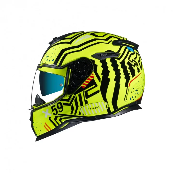 ECHIPAMENTE - Casca moto Nexx SX.100 Enigma Neon