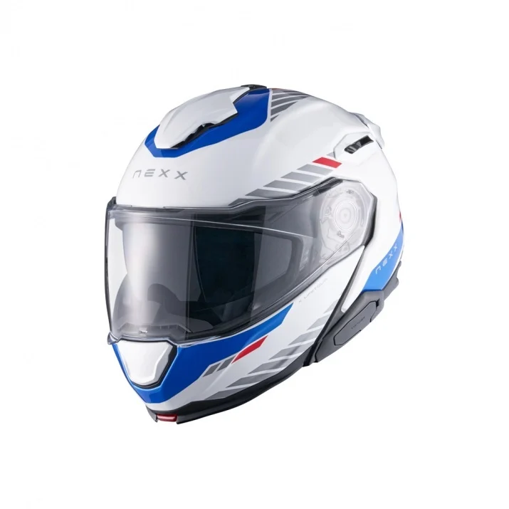 Nexx Helmets - Casca moto NEXX X.Lifetour Globe White Blue (pinlock inclus)