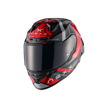 ECHIPAMENTE - Casca moto NEXX X.R3R Swirl Carbon Red (pinlock inclus)