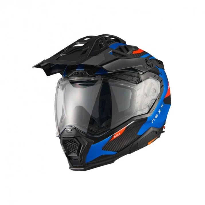 CASTI OFF ROAD/TOURING/ADVENTURE - Casca moto NEXX X.WED3 KEYO Blue Red (pinlock inclus)