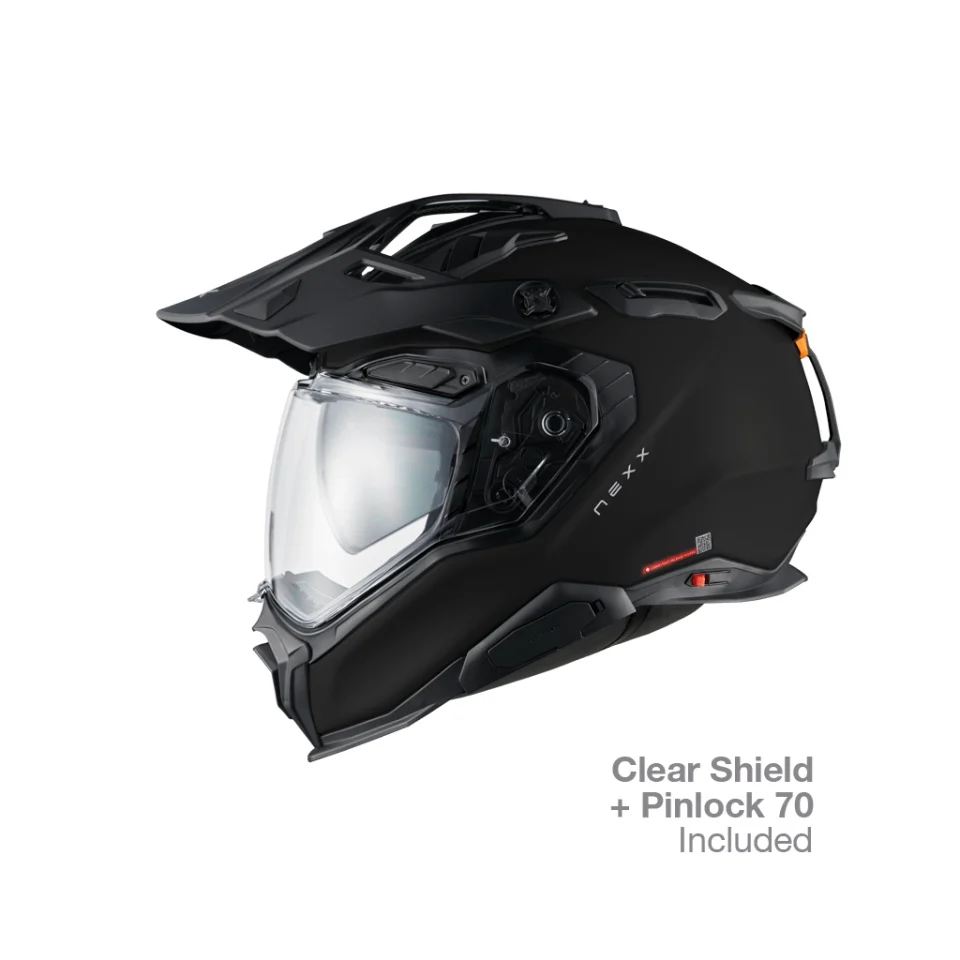 CASTI OFF ROAD/TOURING/ADVENTURE - Casca moto NEXX X.WED3 Plain Black
