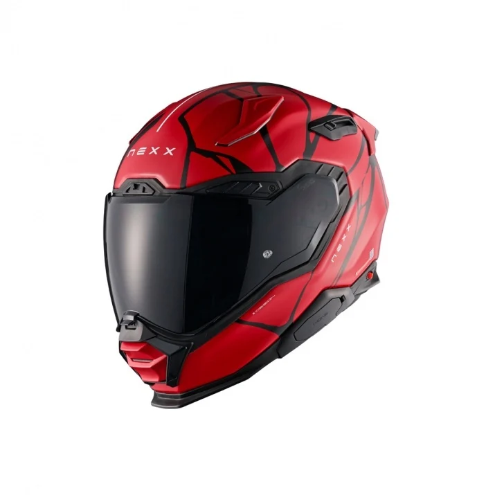 ECHIPAMENTE - Casca moto NEXX X.WST3 B-Side Black/Red (pinlock inclus + viziera cadou)