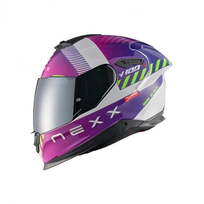 NEXX Helmets - Casca moto NEXX Y.100R Fade Purple (pinlock inclus+viziera cadou) 5/5 stele teste siguranta SHARP