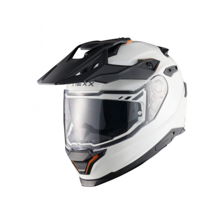 ECHIPAMENTE - Casca moto NEXX Y.TRAVL Plain White (pinlock inclus)