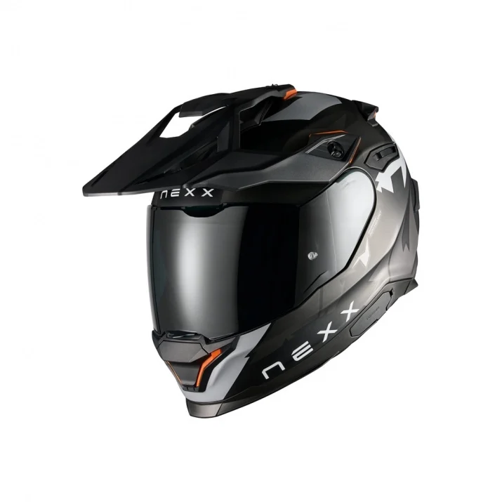 ECHIPAMENTE - Casca moto NEXX Y.TRAVL Primal Black/Grey (pinlock inclus + viziera cadou)