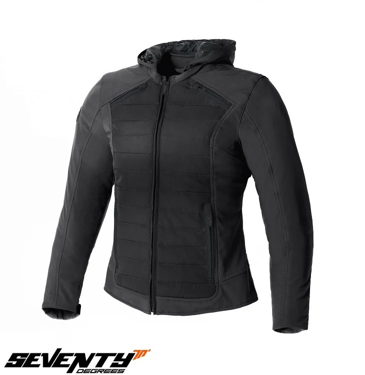 GECI MOTO  (dama) - Geaca (jacheta) femei Urban/Touring Seventy vara/iarna model SD-JC75 culoare: negru