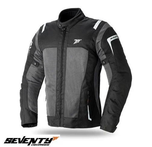 GECI MOTO  (dama) - Geaca (jacheta) motociclete femei Touring Seventy vara model SD-JT46 culoare: negru/gri