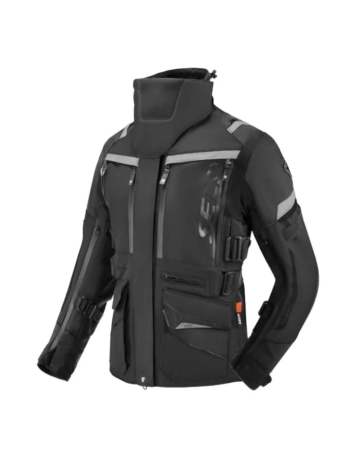 GECI MOTO  (dama) - Geaca moto SECA Arrakis III Black dama