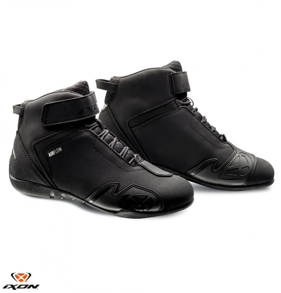 GHETE MOTO - Ghete moto Roadster femei All Season Ixon model Gambler LS culoare: negru