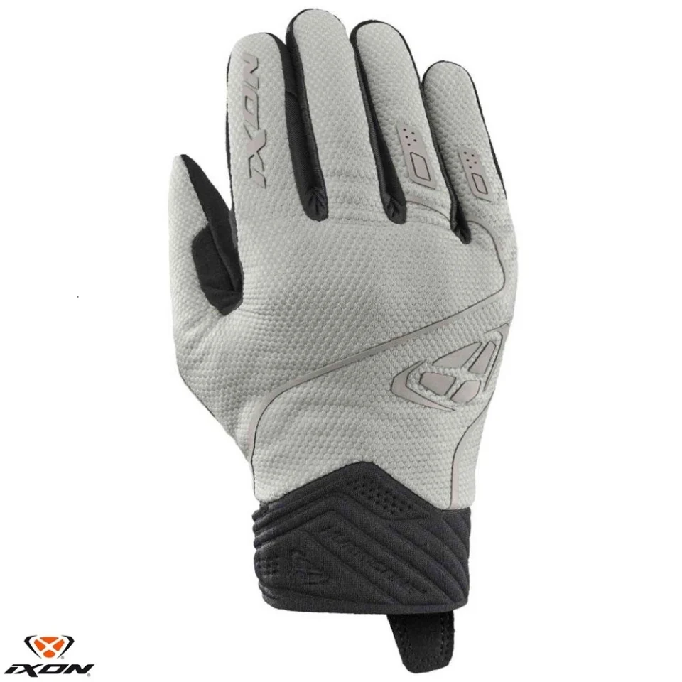 MANUSI MOTO - Manusi barbati Roadster vara Ixon model Hurricane 2 MS culoare: greige (gri) - degete tactile