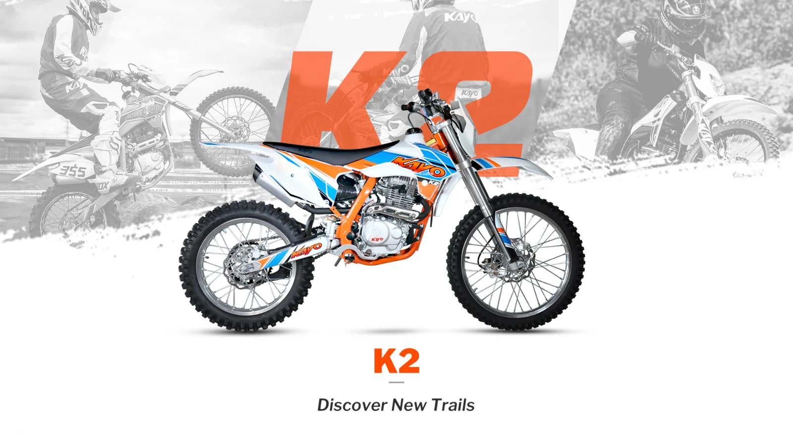KAYO - Motocicleta offroad K2 ENDURO 250