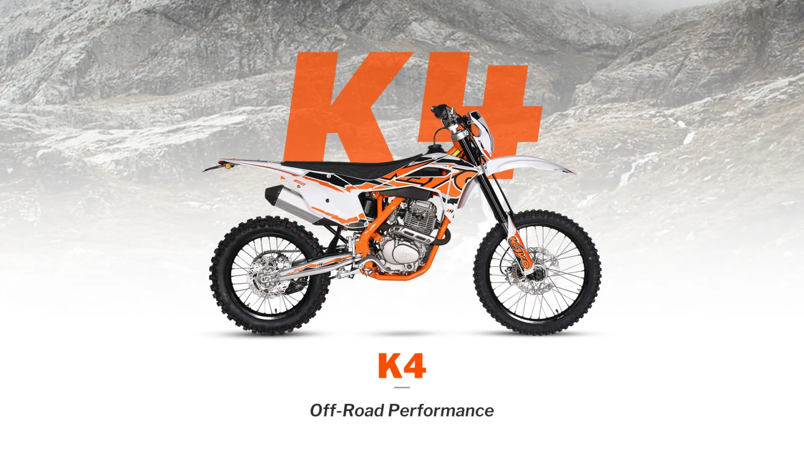 KAYO - Motocicleta offroad K4-USA