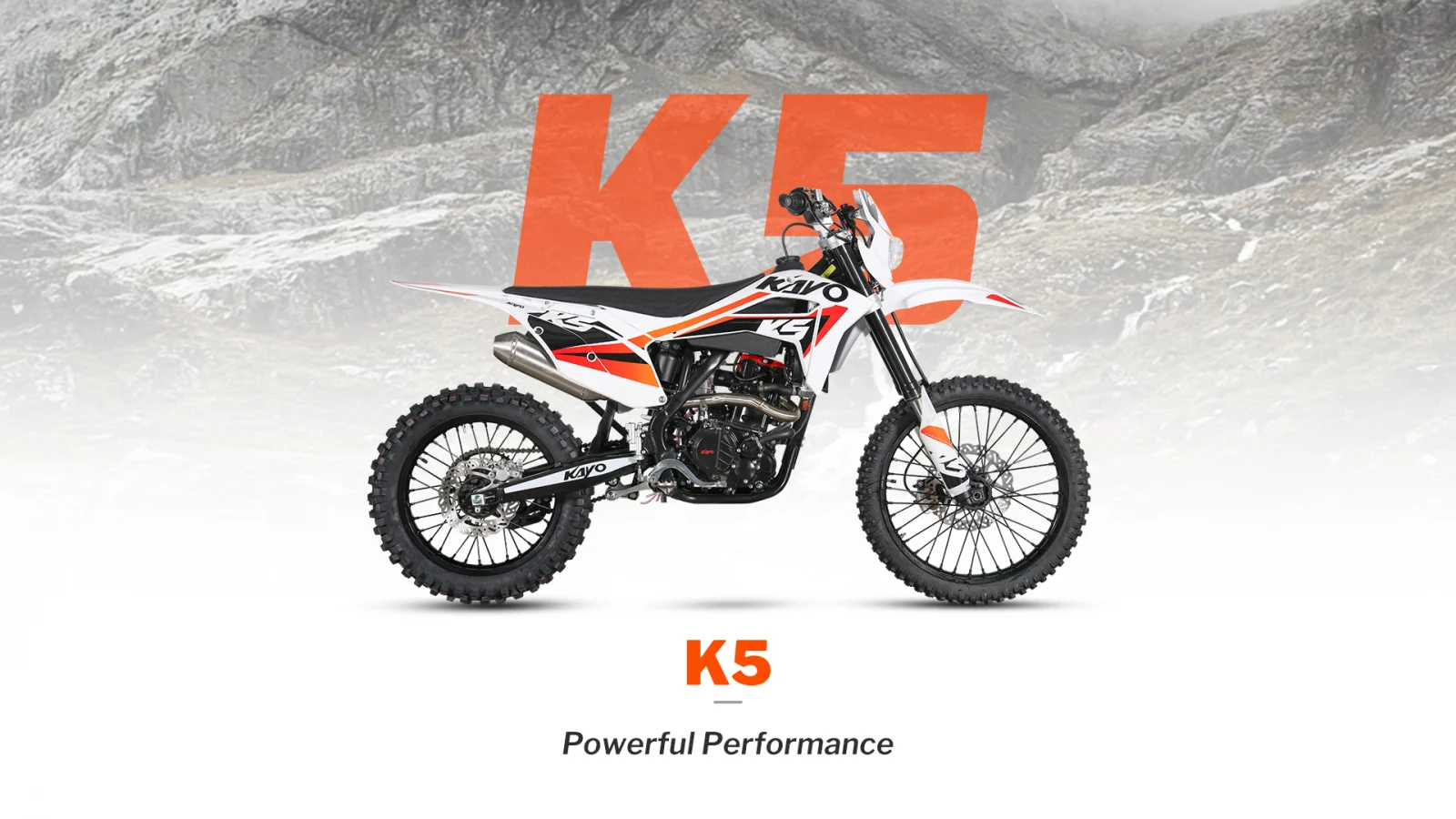 KAYO - Motocicleta offroad K5 ENDURO 300