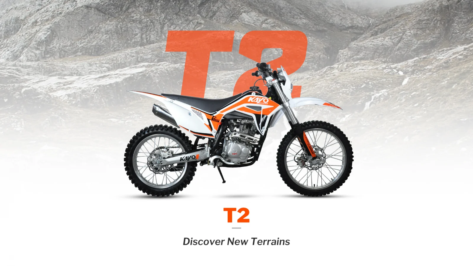 KAYO - Motocicleta offroad T2 ENDURO 250
