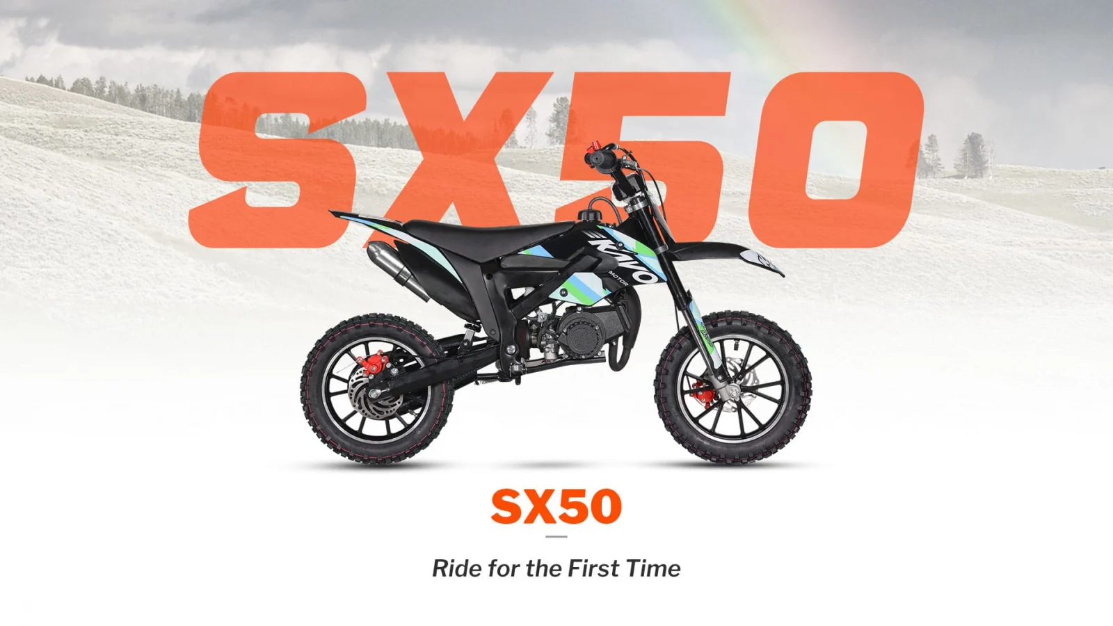 KAYO - Motocicleta PitBike SX50