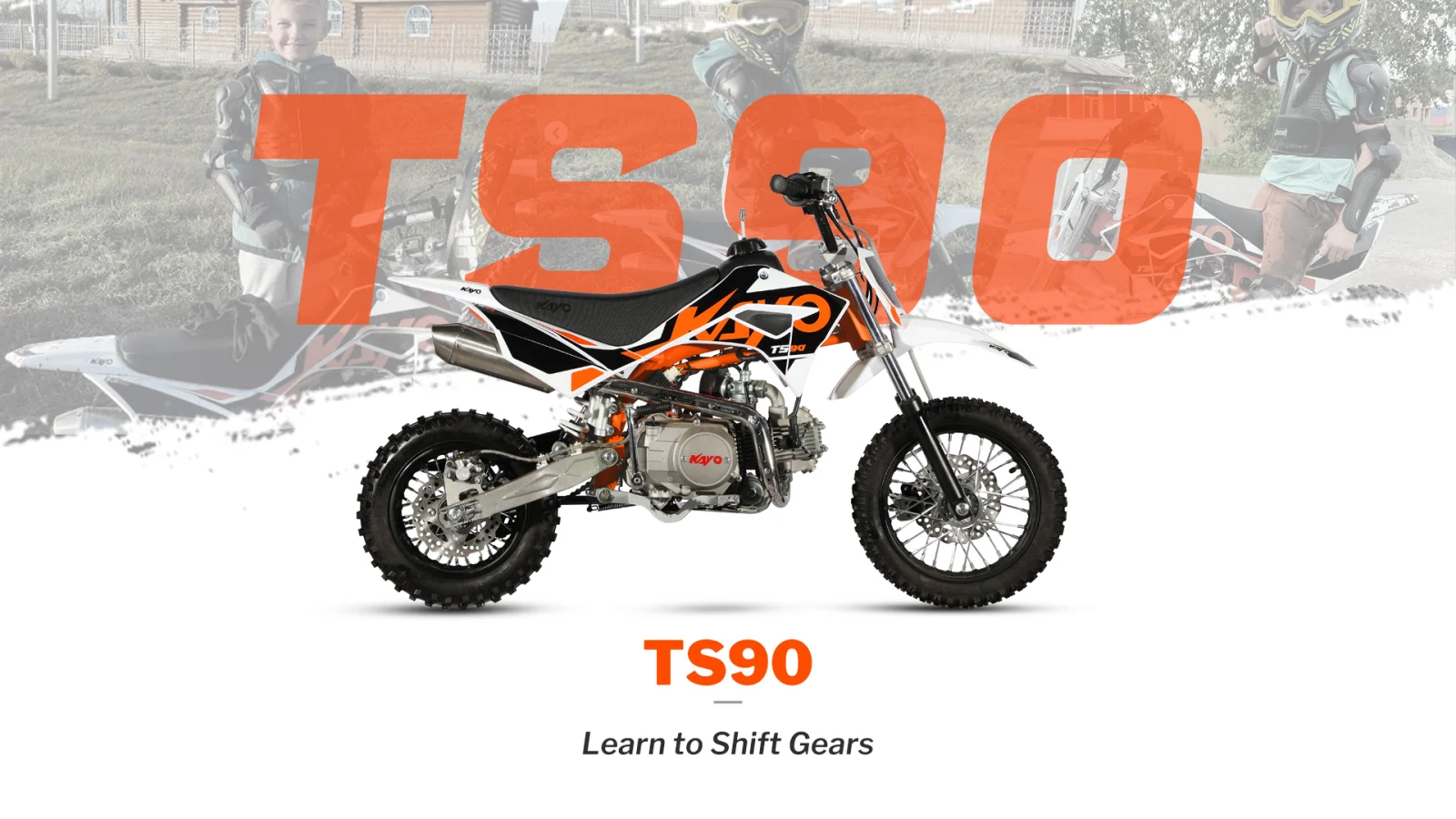 KAYO - Motocicleta PitBike TS90